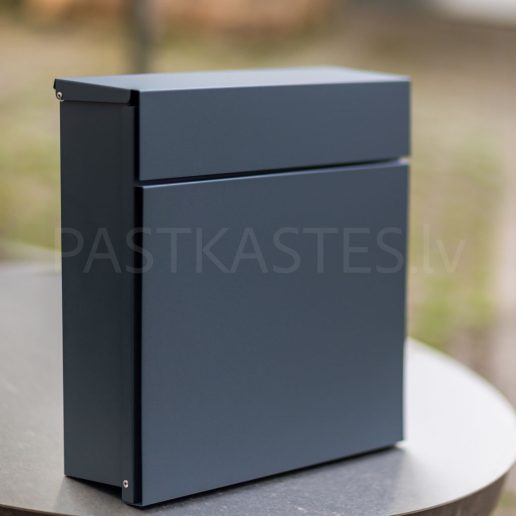 Smilšu antracīta krāsas āra pastkastīte mājai LB52