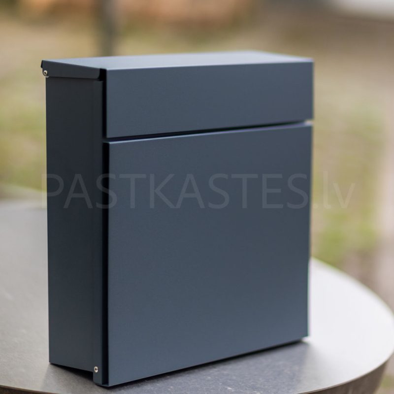 Smilšu antracīta krāsas āra pastkastīte mājai LB52